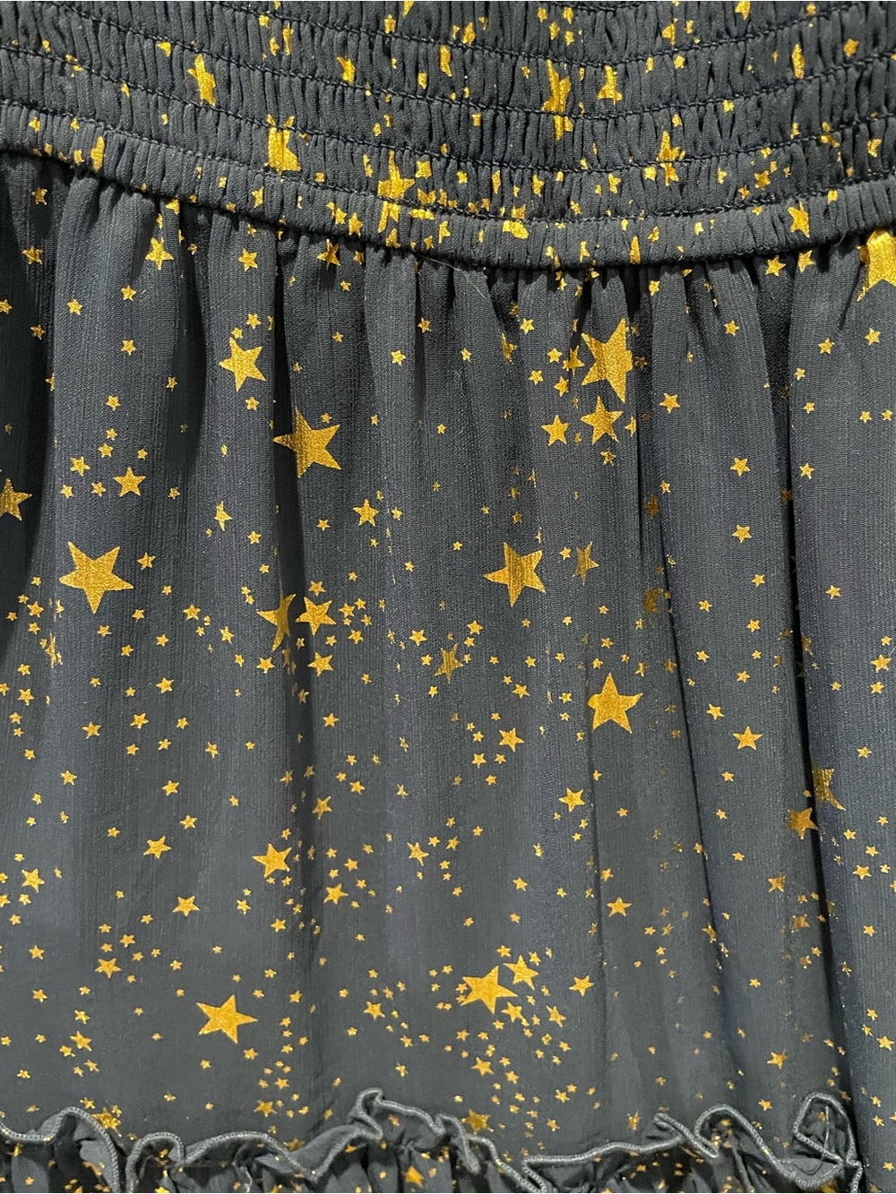 Ivy City Co Navy Blue Star-Print Midi Dress - Picture 4 of 6